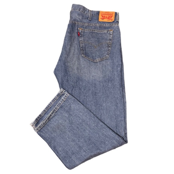 Levi's 569 Relaxed Baggy Fit 40x34 Medium Wash - Picture 3 of 5